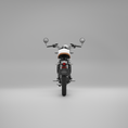 Load image into Gallery viewer, Maeving RM1 (White Tank), Tan Seat, Carbon Fiber Mudguards
