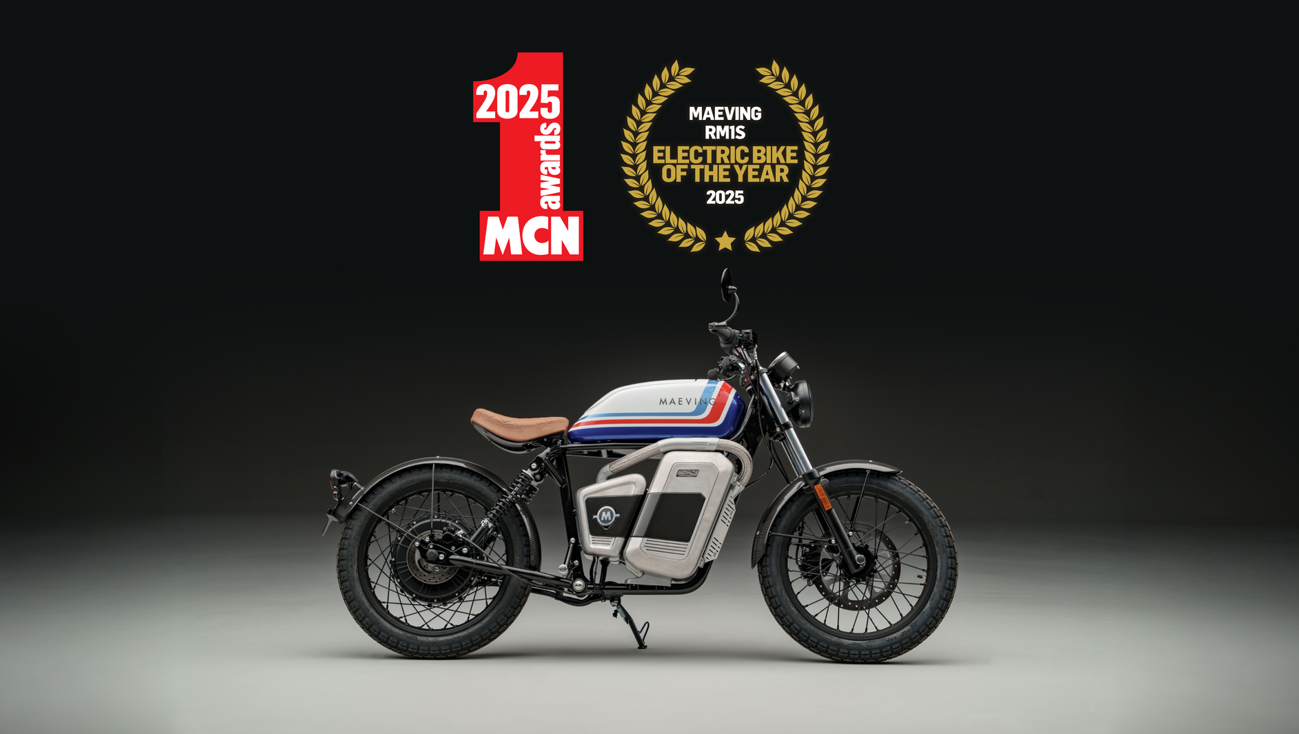 MCN NAMES RM1S ‘ELECTRIC BIKE OF THE YEAR’