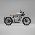 Load image into Gallery viewer, Maeving RM1 (Gray Tank), Tan Seat, Carbon Fiber Mudguards
