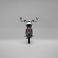 Load image into Gallery viewer, Maeving RM1S (Silver Tank), Black Seat, Carbon Fibre Mudguards
