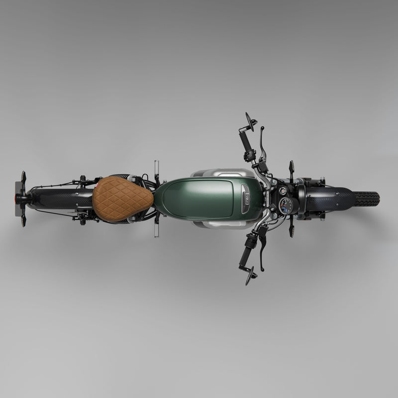 #tank_green_tank_seat_tan_seat_mudguards_carbon_fibre_mudguards_and_carbon_fibre_infills