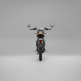 Load image into Gallery viewer, Maeving RM1 (Blackout Tank), Tan Seat, Carbon Fiber Mudguards
