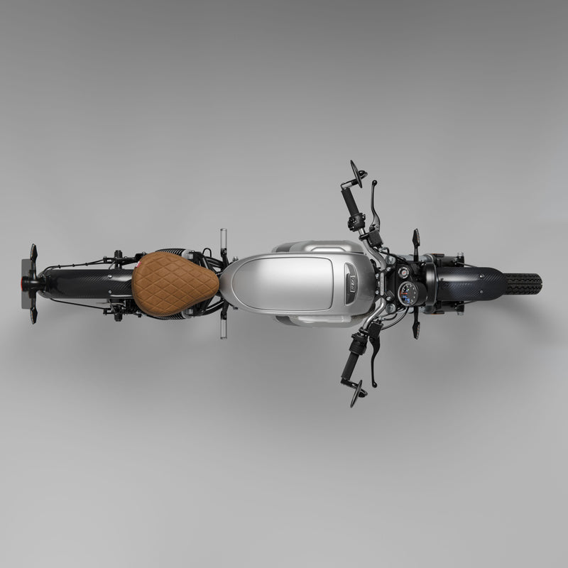 #tank_silver_tank_seat_tan_seat_mudguards_carbon_fibre_mudguards_and_black_infills